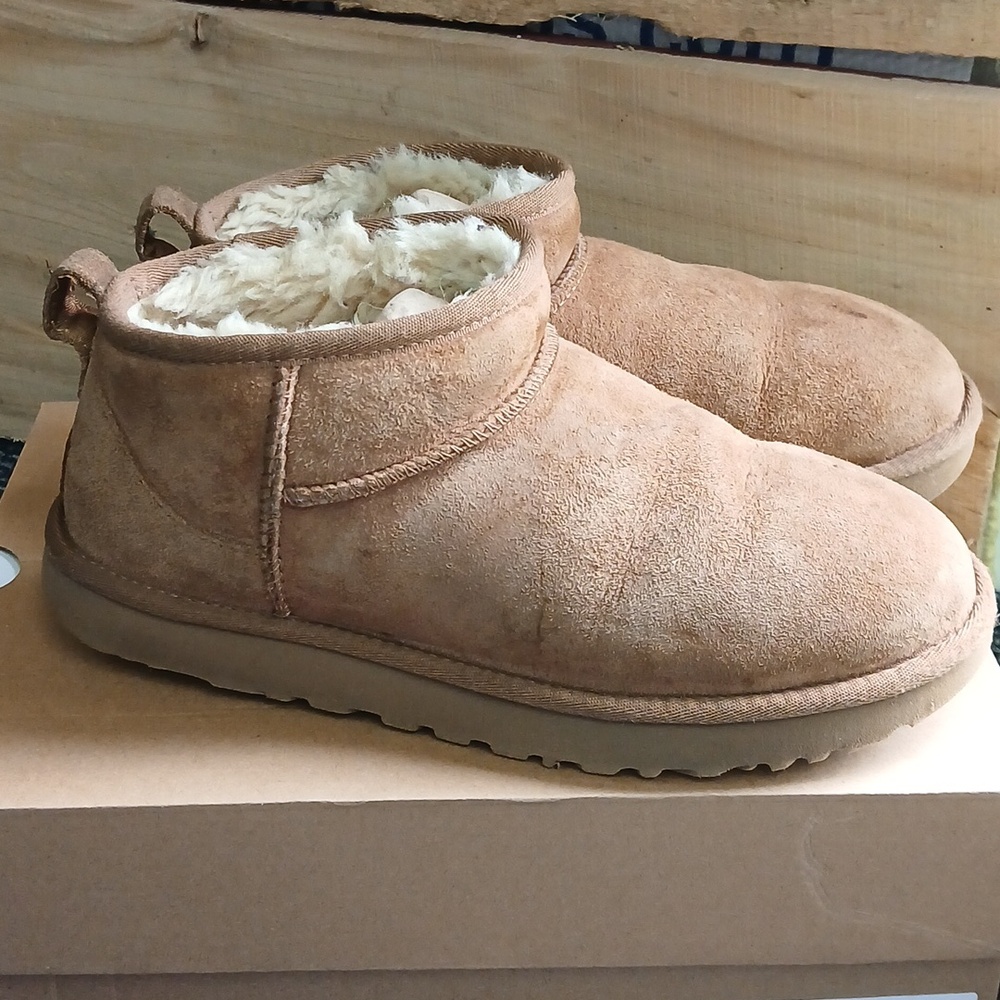 UGG Classic Ultra Mini Platform Boots Size 9 - Picture 5 of 10